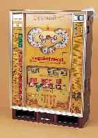 Geldspielautomat, Rotamint, Ende 70er/Anfang 80er Jahre, mit Schlüssel und Wandhalterung,ca. 85 x 60 x 28 cm, Gebr.-spuren