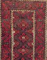 BELUTSCH, PERSIEN, 150 X 84CM, EHZ 4 WOLLE AUF WOLLE, UM 1920
