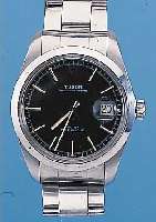 TUDOR HERRENARMBANDUHR PRINCE OYSTER-DATE, REF.-NR. 9080, SCHWEIZ UM 1970, EDELST., BODENU. KRONE GESCHR., PRINZIP ROLEX, BEI FERTIGST.WASSERD., ...