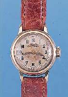 MIDO DAMENARMBANDUHR MULTISTAR, REF.-NR. 1568616, SCHWEIZ UM 1955, METALL HARTVERG., EDELST.-BOD. GESCHR., ORIG.-BLATT FLECK., 17 ...