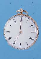 DAMENTASCHENUHR LEPINE, REF.-NR. 68290, SCHWEIZ UM 1865, 750/000 GG, SCHLüSSELAUFZ., EMAILBL., GOLDCUV., VERG. ZYL.-WERK, ...