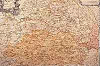 KUPFERSTICHKARTE, JOH. B. HOMANN, 18. JH., BAYERN, GRENZKOLORIT, CA. 47 X 57 CM, U.GL., R.