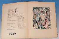 SACHA GUITRY: DES GOUTS ET DES COULEURS, PARIS O.J., ILLUSTRIERT NACH AQUARELLEN VON DIGNIMONT, NUM. 41 VON 980 EXEMPLAREN, LEICHT GEBRäUNT, ...