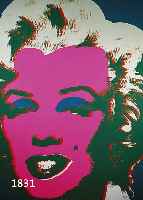 WARHOL, ANDY, MARYLIN, FARBSERIGRAPHIE, ED. SUNDAY B. MORNING, VERSO GESTEMPELT: FILL IN YOUR OWN SIGNATURE, CA. 91 X 91 CM