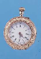 DAMENTASCHENUHR, SCHWEIZ/DEUTSCHLAND UM 1904RG 585/000, GLASRAND U. BODEN ZISEL., TEILW. EMAILIERUNGEN ERKENNB., EMAILBL., METALLCUV., 10 ST., ...