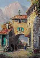 FUNICIELLO, VINCENZO, ITALIENISCHER LAND- SCHAFTS- UND FIGURENMALER, WAR ANSäSSIG AUF ISCHIA, HATTE U.A. 1940 EINE SONDERAUSSTEL- LUNG IN DER ...