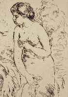 RENOIR, A., RADIERUNG, SOG. MUSEUMSABZUG, POSTUM, 17 X 11 CM