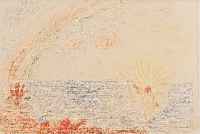 ENSOR, JAMES, LITHOGRAPHIE, JESUS LäUFT üBER DAS MEER, IN DER DARSTELLUNG SIGNIERT, 15 X 20 CM, L. ALTERSSPUREN