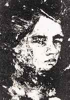 HECKEL, ERICH, PORTRAIT, HOLZSCHNITT, 19.5 X 16.3 CM