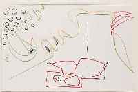 COCTEAU, JEAN, ZWEI FARBLITHOS AUS THEATRE, EXEMPLAR 33 VON 50, MOURLOT GRASSET PARIS 1957, JE CA. 22 X 14 CM, PP