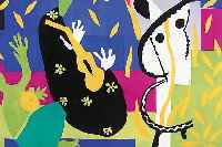 MATISSE, HENRI, ZWEI FARBLITHOGRAPHIEN AUS: DIE LETZTEN WERKE VON MATISSE, ED. MOURLOT PARIS 1958, DOPPELBLäTTER MIT BUGFALTEN, JE CA. 34 X 44 ...