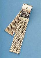 UHRENGOLDBAND, GG 585/000, L. VON STEG ZU STEG 16,5 CM, STEGBR. 17 MM, TOTALGEW. CA. 42 G, FALTSCHL. M. DEHNUNGSAUSGL., VERSCHL. ...