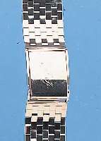 UHRENGOLDBAND, GG 333/000, L. VON STEG ZU STEG 15,5 CM, STEGBR. 17 MM, TOTALGEW. CA. 28 G, FALTSCHL. M. DEHNUNGSAUSGL. U. MONOGR. ...