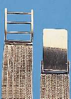 UHRENGOLDBAND, GG 750/000, L. VON STEG ZU STEG 13,5 CM, STEGBR. 17 MM, TOTALGEW. CA. 27 G