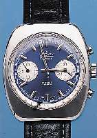 STOWA ARMBANDCHRONOGRAPH, REF.-NR. 372/33/ 6487, SCHWEIZ/DEUTSCHLAND UM 1968, EDELST., BODEN GESCHR., 30-MIN.-STOPPZäHLER, TACHYME- ...