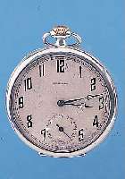HELVETIA HERRENTASCHENUHR LEPINE, REF.-NR. 3336416, SCHWEIZ/DEUTSCHLAND UM 1932, 800ER SILBER, RESERVIERT FüR FIRMA ANDREAS HUBER, MüNCHEN, ...