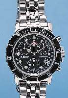 CERTINA ARMBANDCHRONOGRAPH, REF.-NR. DS7022/7122, SCHWEIZ UM 1998, EDELST. TEILW. POL., INCL. EDELST.-BAND M. SICHERHEITSFALTSCHL., ...