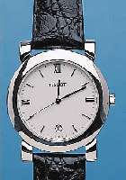 KONVOLUT: 2 TISSOT ARMBANDUHREN, SET FüR DAMENUND HERREN, SUISSE-PACK, D. CA. 28 U. 35 MM,BEIDE UNGETR. LAGERW., UM 1996, POL. EDELST.- GEH., ...