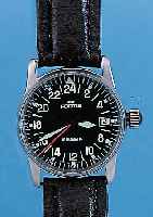 FORTIS Herrenfliegeruhr Automatik, Ref.-Nr. 621-10-148, Schweiz um 1995, Edelst. matt., Boden u. Krone geschr., bei Fertigst. wasserd.bis 100 m, ...