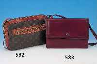 VITTONTASCHE, BRAUNES LEDER, INNENTASCHE, GEBRAUCHSSPUREN, GUT ERHALTEN