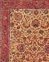 TäBRIZ,PERSIEN CA.365 X 265 CM. EHZ.4 FLOR WOLLE,CA.20 JAHRE.
