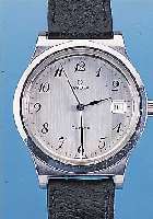 KONVOLUT: 2 OMEGA HERRENARMBANDUHREN, BEIDE EDELST., BöDEN GESCHR., HANDAUFZUG, NEUE LEDER-B., 1X KAL. 266, UM 1955, INCABL. STOSSGES., BLATT FL., ...