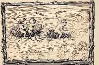 THOMA, HANS, ZWEI LITHOGRAPHIEN AUS CRONUS, BEIDE HANDSIGN., CA. 16,5 X 23,5 CM UND 11,5 X17 CM, GEBRäUNT