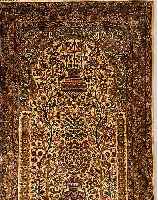 CHINA HEREKE,CA.152 X 92 CM. EHZ.2 FLOR NATURSEIDE CA.1MIL.KN PER QM CA 10 JAHRE.