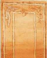 China ca 198 x 69 cm. Flor Wolle.