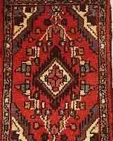 Hamadan,Persien ca 60 x 40 cm. Flor Wolle.