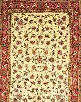 Täbriz fein,Persien ca 218 x 150 cm. Korkwolle mit Seide.ca 500.000 Kn/qm.