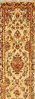 Täbriz fein,Persien ca 266 x 78 cm. Korkwolle mit Seide.ca 500.000 Kn/qm.