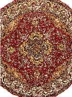 Täbriz fein,Persien Durchmesser ca 200 cm. Korkwolle mit Seide.ca 500.000 Kn/qm.