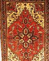 Heriz,Persien ca 150 x 99 cm. Flor Wolle.