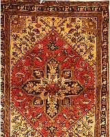 Heriz,Persien ca 148 x 106 cm. Flor Wolle.