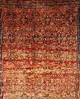 Meymeh,Persien ca 207 x 143 cm. Flor Wolle.