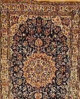 Nain,Persien ca 180 x 114 cm. Flor Wolle mit Seide.
