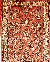 Sarogh,Persien ca 210 x 84 cm. Flor Wolle.