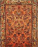Sarogh,Persien ca 203 x 78 cm. Flor Wolle.
