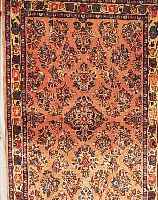 Sarogh,Persien ca 151 x 103 cm. Flor Wolle.