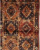 Yalameh,Persien ca 150 x 99 cm. Wolle auf Wolle.