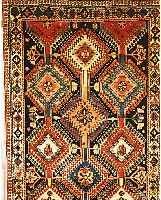 Yalameh,Persien ca 177 x 82 cm. Wolle auf Wolle.