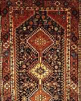 Yalameh,Persien ca 198 x 83 cm. Wolle auf Wolle.