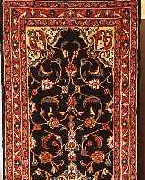 Mesched,Persien ca 245 x 82 cm. Flor Wolle.