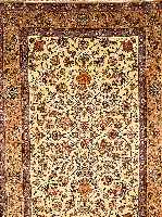 Esfahan fein,Persien ca 306 x 204 cm. Korkwolle m.u.auf Seide.ca 900.000 Kn/qm.