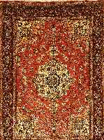 Täbriz fein,Persien ca 210 x 148 cm. Korkwolle m.u.auf Seide.ca 700.000 Kn/qm.