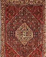 Bidjar,Persien ca 102 x 70 cm. Flor Wolle.