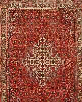 Bidjar,Persien ca 104 x 73 cm. Flor Wolle.