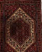 Bidjar,Persien ca 103 x 70 cm. Flor Wolle.