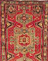 Tarom,Persien ca 200 x 127 cm. Flor Wolle.